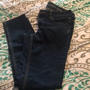 New York and company sz 6 curvy skinny jeans NY&C